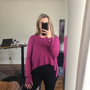 Free People tempo long-sleeve tee